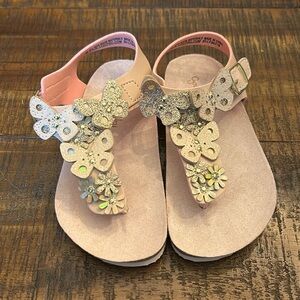 Cynthia Rowley Girls Children’s Butterfly Sandals
